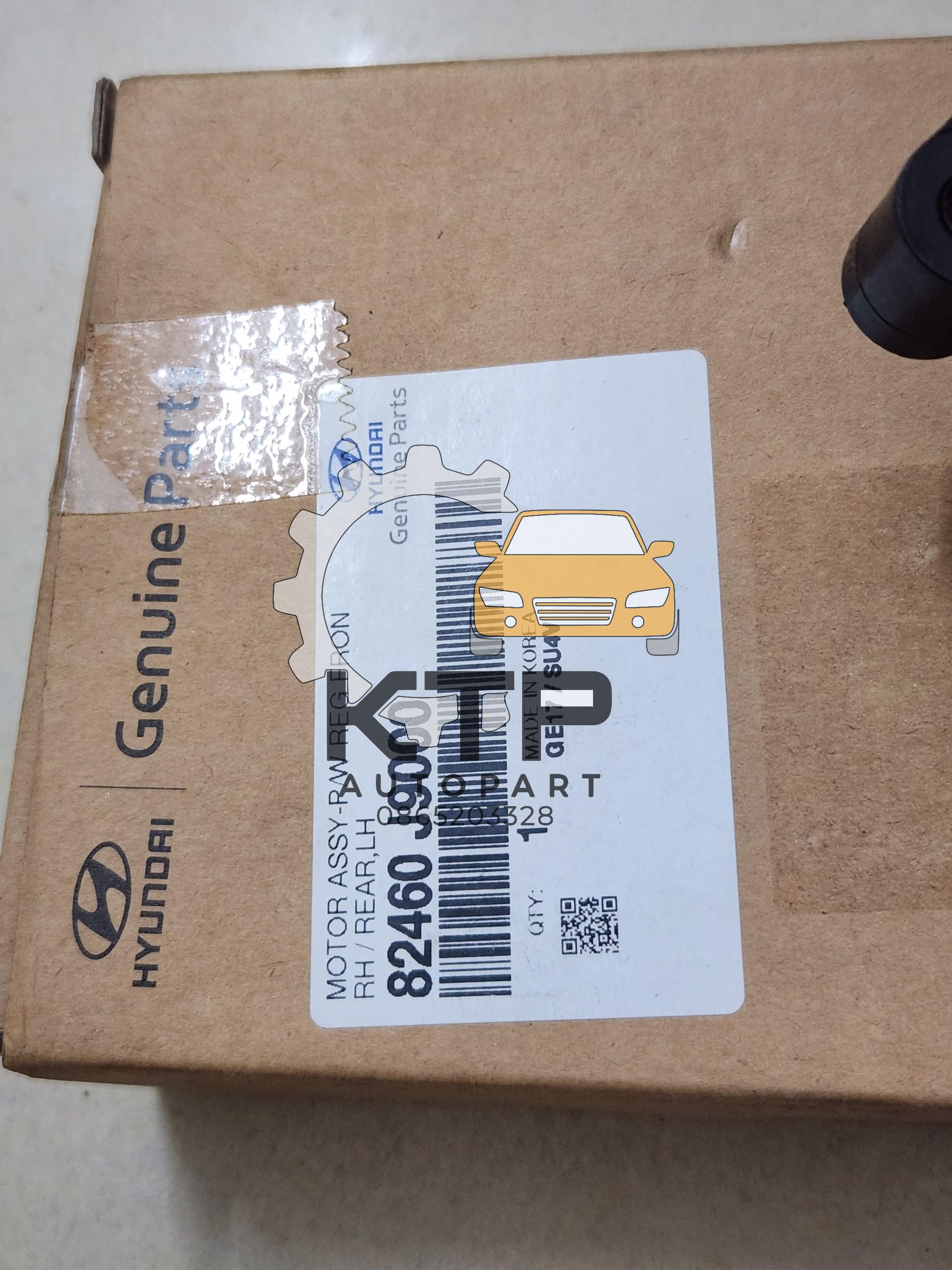 Mô tơ lên xuống kính cửa trước , sau Hyundai Kona | 82460J9000 hàng xịn chính hãng MOBIS
