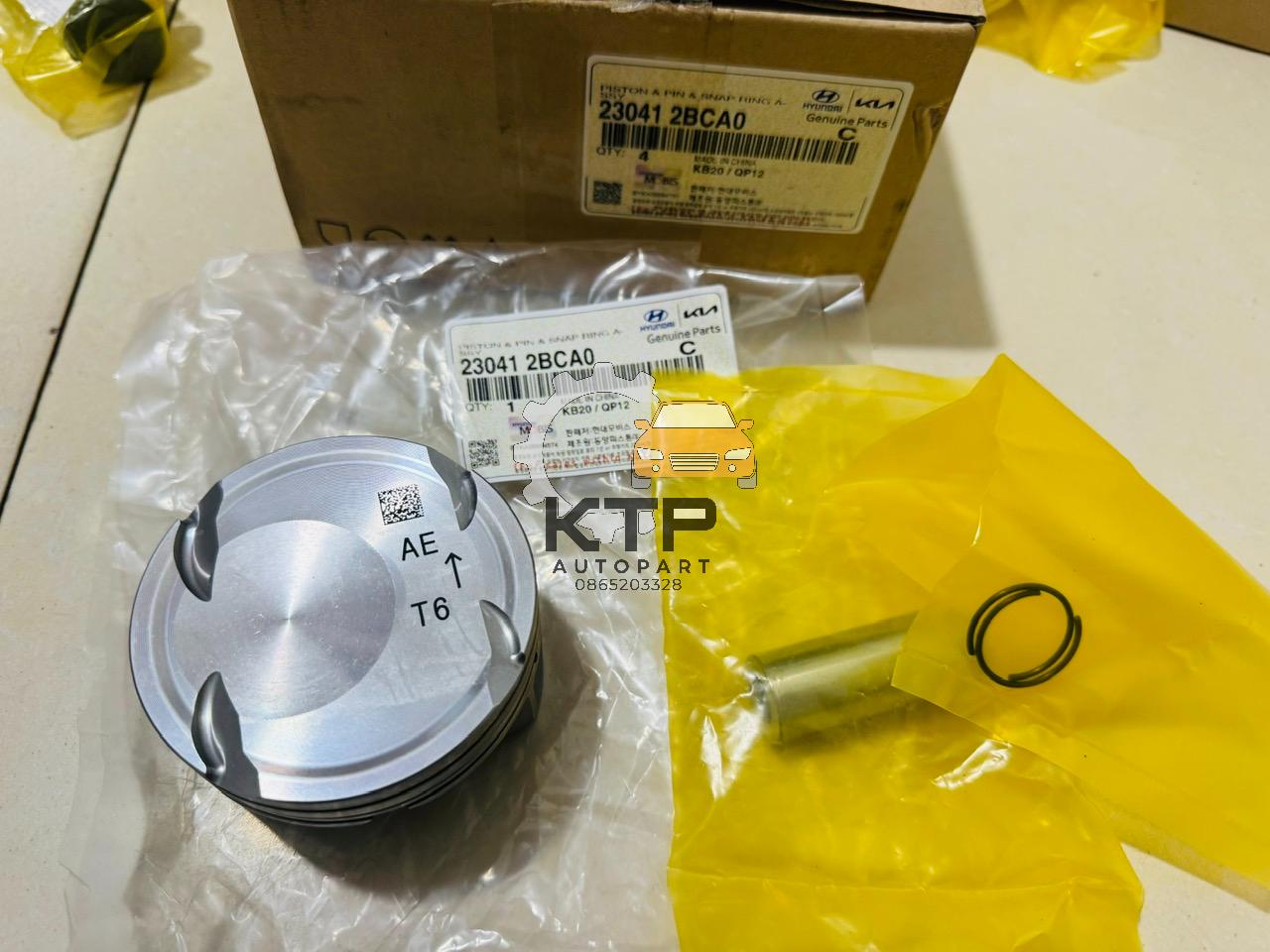 Piston cos 0 Hyundai Kona 1.6 | 230412BCA0 hàng xịn chính hãng MOBIS